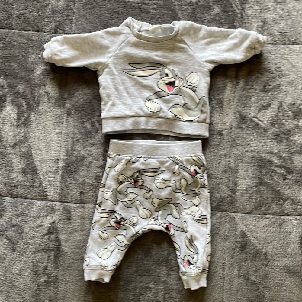 Bugs bunny sweat suit